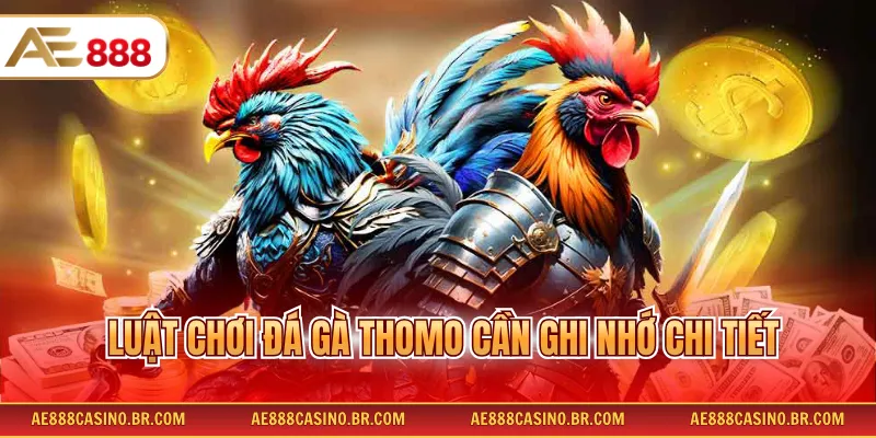 Luật chơi đá gà Thomo cần ghi nhớ chi tiết